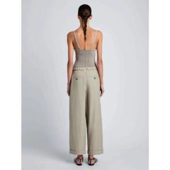 NEW PROENZA SCHOULER WHITE LABEL kyle pant in granite - Picture 2 of 3
